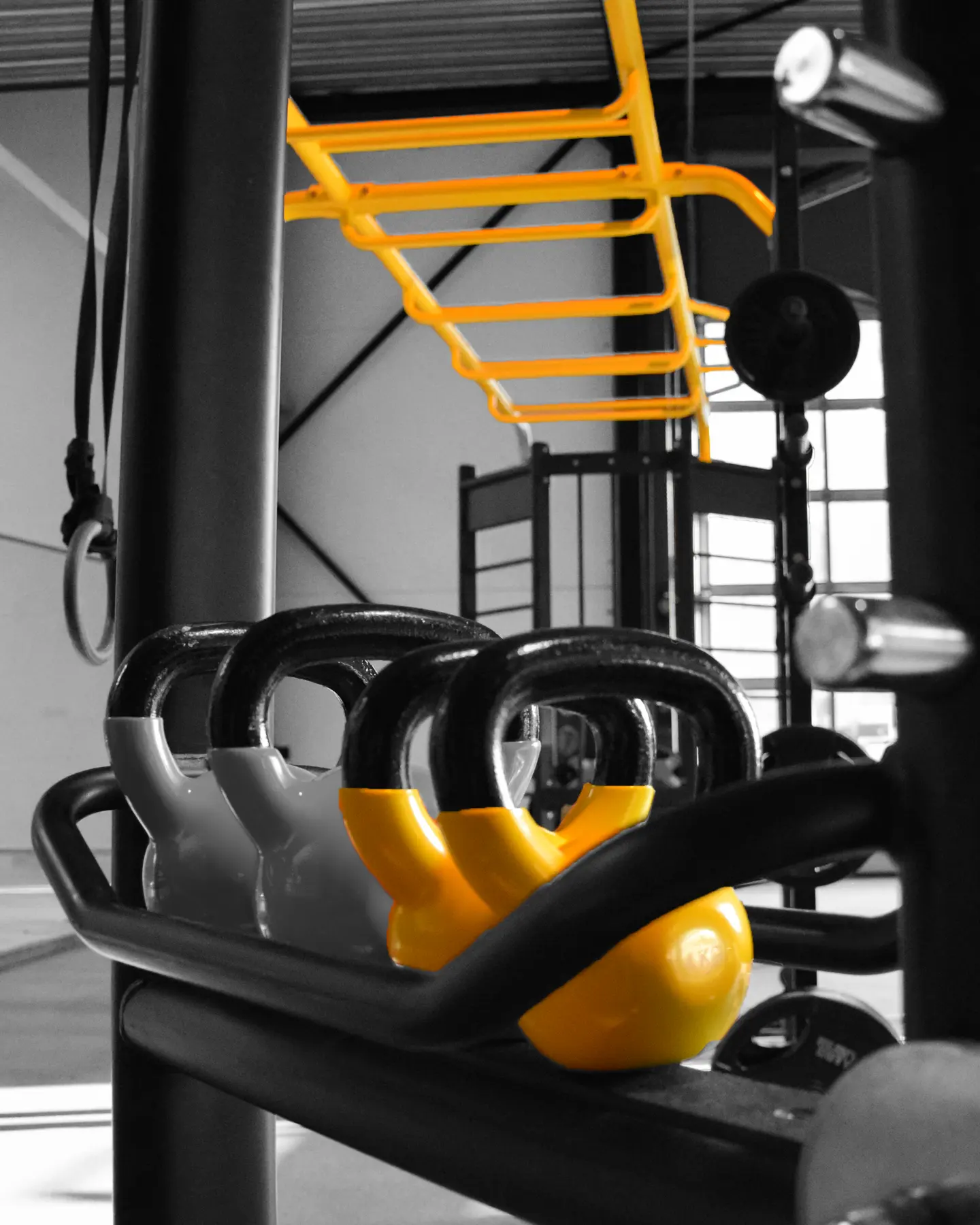 Espace de training fonctionnel et kettlebells